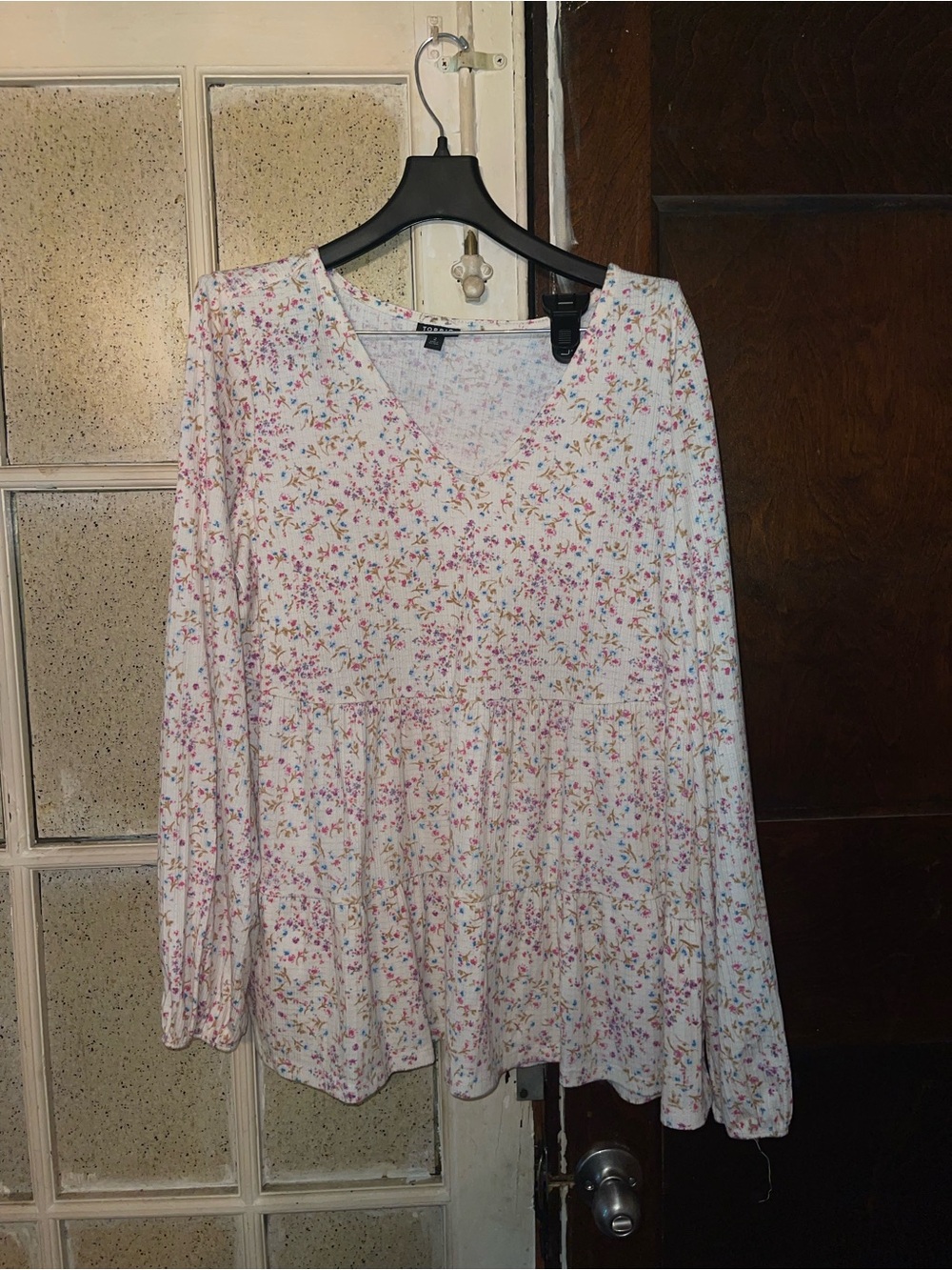 Torrid Women’s Floral V-Neck Peplum Top - Size 2